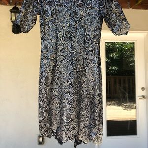 Sheer shakuhachi mini dress